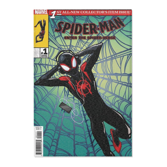 Miles Spiderman Comic Rug