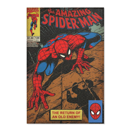 Spiderman Comic Rug